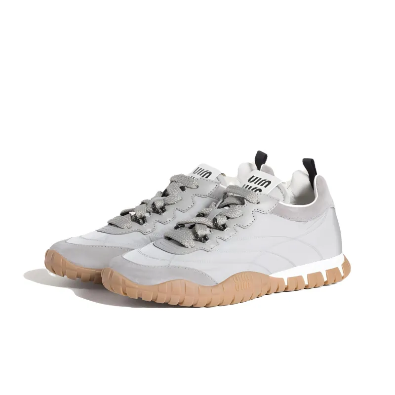MIU MIU Low Top Casual Shoes Women's Gray-1