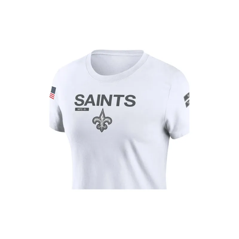 Nike New Orleans Saints Salute To Service Legend Women's Nike Nfl T Shirt-2