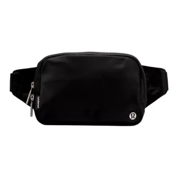 Lululemon Polyester Fanny Pack Large Size Unisex Black