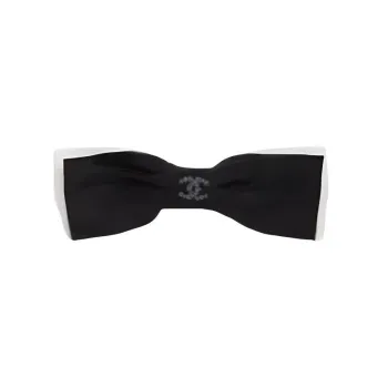 CHANEL   Hair Clips Unisex Black