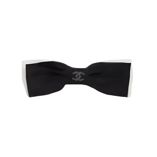 CHANEL   Hair Clips Unisex Black
