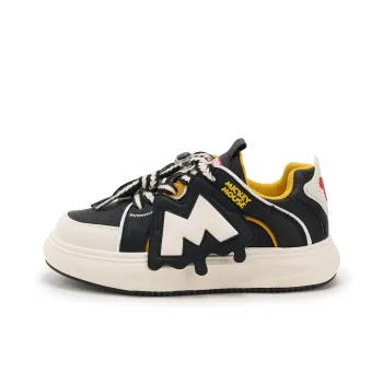 Disney Mickey Series Slip Resistant Anti Kick Cushioning Abrasion Resistant Low Top Kids' Skateboarding Shoes Teenagers
