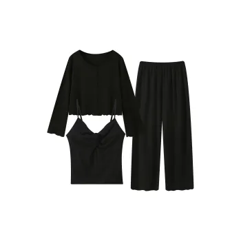 Maultiay Pajama Set Women's Black
