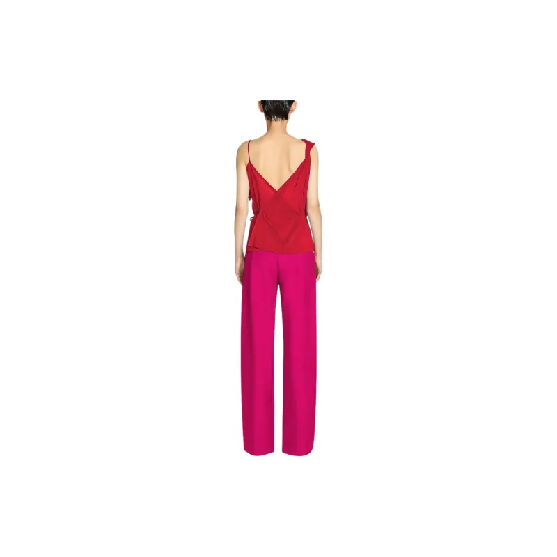 DRIES VAN NOTEN Slouchy Straight Trousers-3