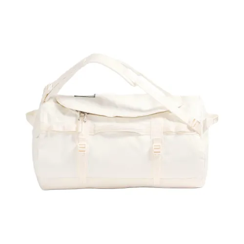 THE NORTH FACE Recycled Polyester Travel Bag 50L Unisex Dune White