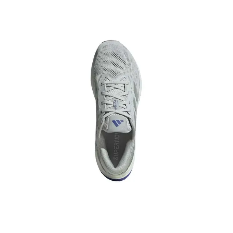 Adidas SUPERNOVA RISE Abrasion Resistant Low Top Running Shoes Men's Silver Green-3
