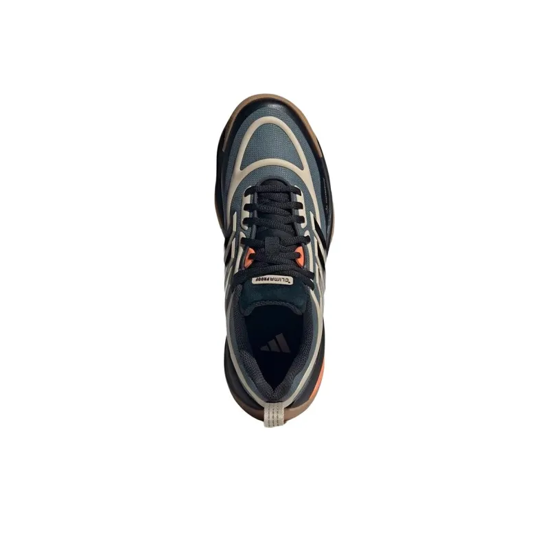 Adidas Wear-resistant And Waterproof Low-Top Casual Running Shoes Unisex Brown Black-3