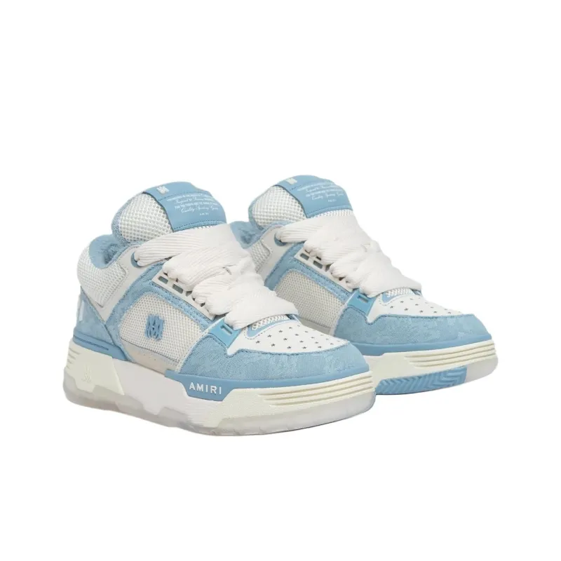 AMIRI MA 1 Ocean Sky Quad Monogram Print Women's-2