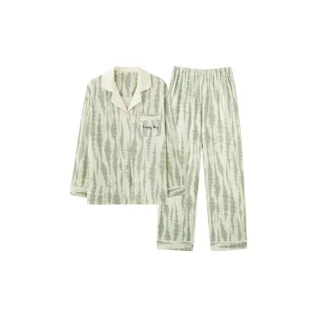 XIAFENYAN Pajama Set Women's Green