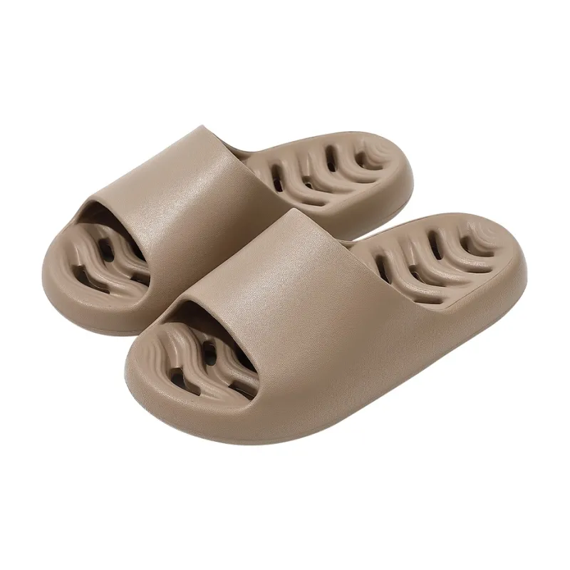 Foot Recreation Summer Comfortable Quiet Fishbone Slip Resistant Odor Resistant Comfortable Home Slippers-16