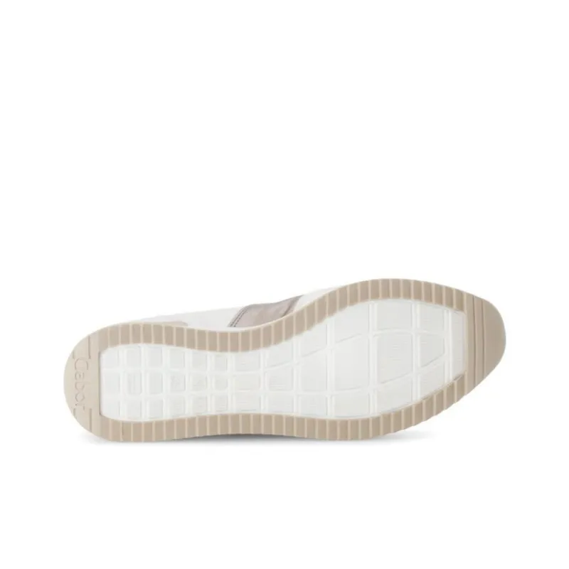 Gabor Fashion Low Top Casual Shoes Women's Beige-5