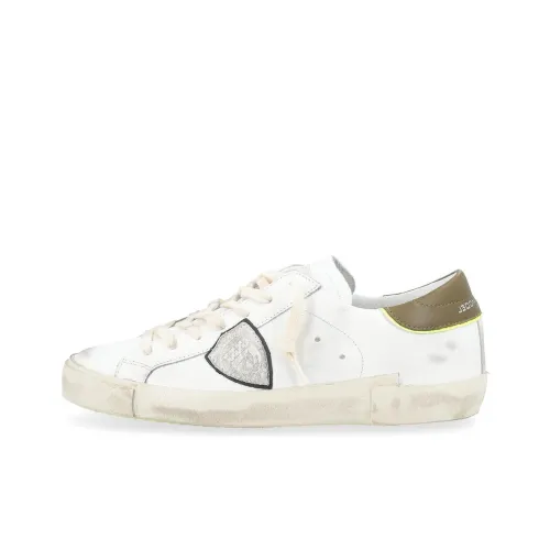 PHILIPPE MODEL Paris Low Top Skateboard Shoes Men's White