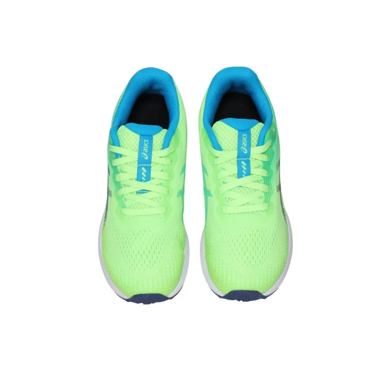 Asics Laser Beam Slip Resistant Cushioning Low Top Kids Lifestyle Shoes Green Teenagers-4