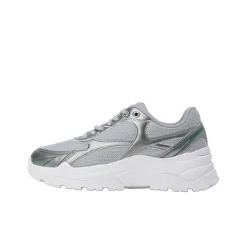 Le Coq Sportif Anti Slip Wear Resistant Low Top Golf Shoes Women's Gray