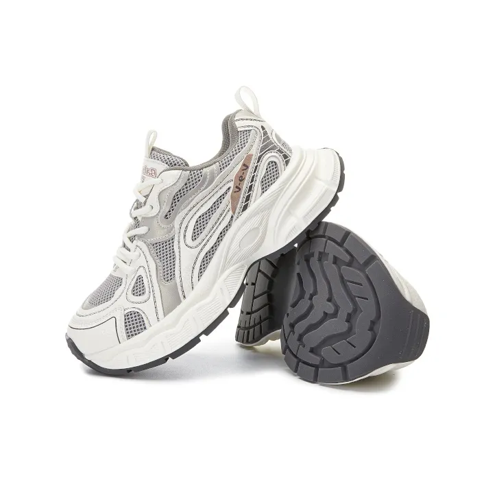 BENZI Anti-Slip Wear-Resistant Breathable Moisture-Wicking Lightweight Low-Top Chunky Sneakers Women's-7