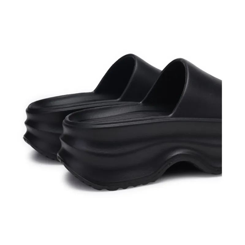 XMISTUO Minimalist Style Fashion Squashy And Bouncy Feeling Platform Slippers For Women's-7