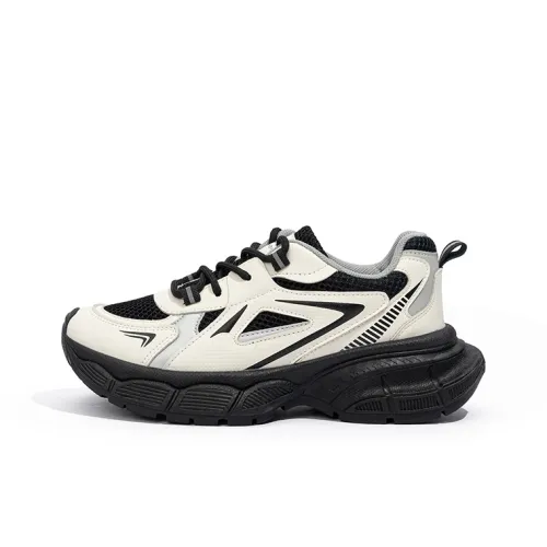 Babaya Slip Resistant Breathable Low Top Kids' zoom shoes white Beige Black Teenagers