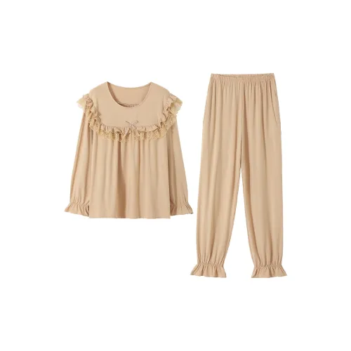 MADALLO Pajama Set Women's Ginger Yellow
