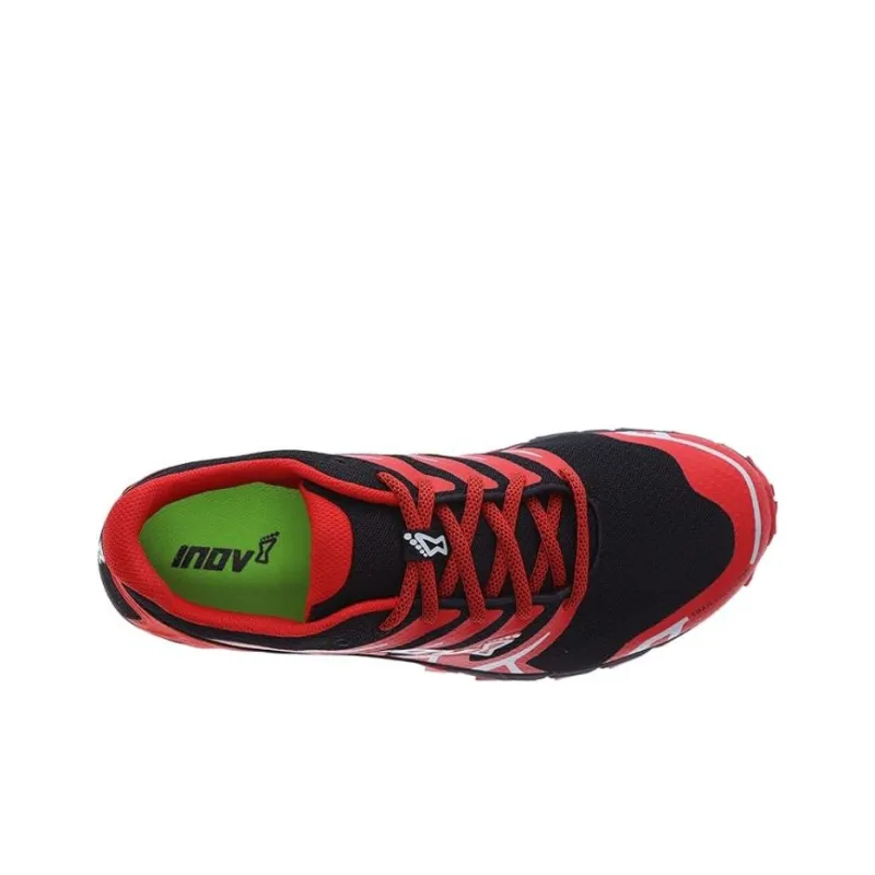 INOV-8 Anti-Slip Wear-Resistant Low-Top Running Shoes Men's Red Black-3