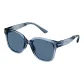 [Square Round]Transparent Blue Frame with Gray Lens+Blue Lens TP322