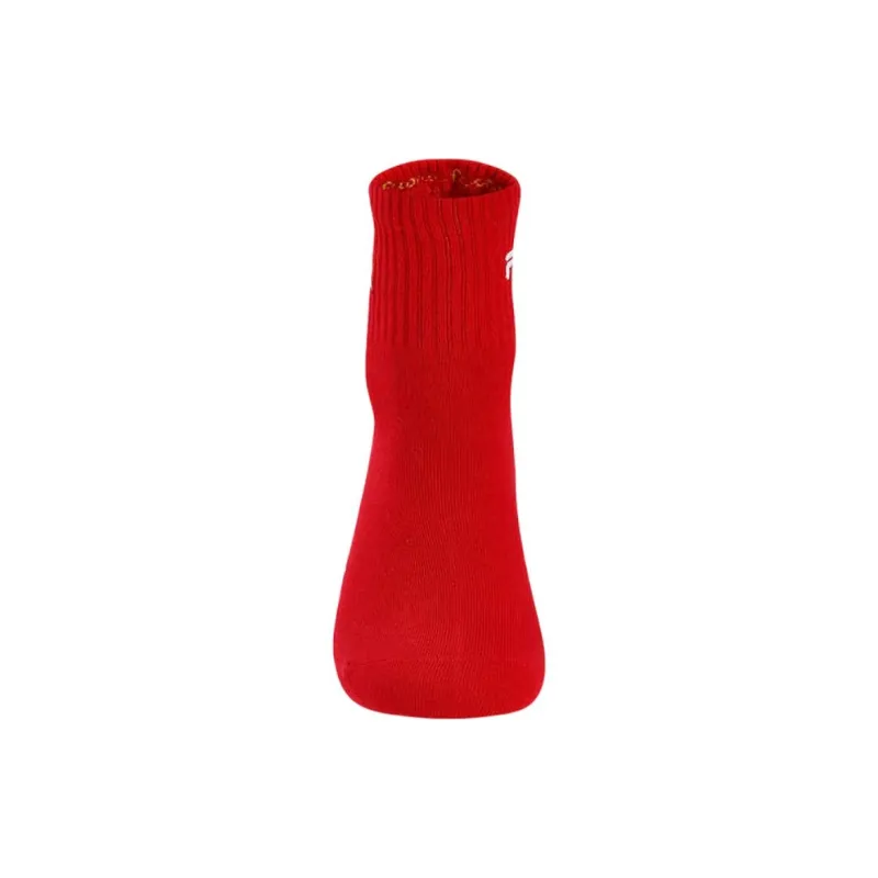 FILA ORIGINALE Mid Calf Socks Men's 1 Pack Legend Red-1