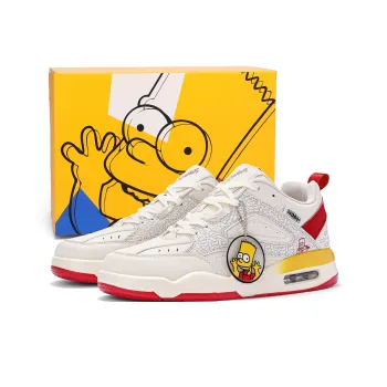 The Simpsons Cushioning Coverage Height Increasing Balance Wear Resistant Lightweight Skateboard Shoes Unisex