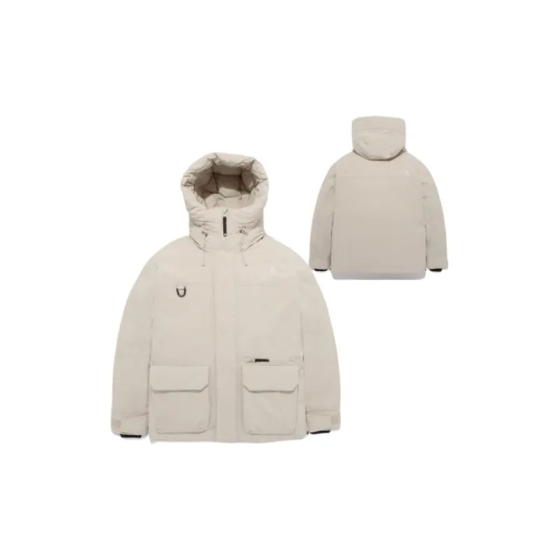 THE NORTH FACE M's Opus Rds Down Jacket Jackets Coats Men's Ecru-4