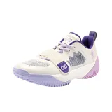 Cream White/Light Purple Blue