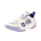 Cream White/Light Purple Blue