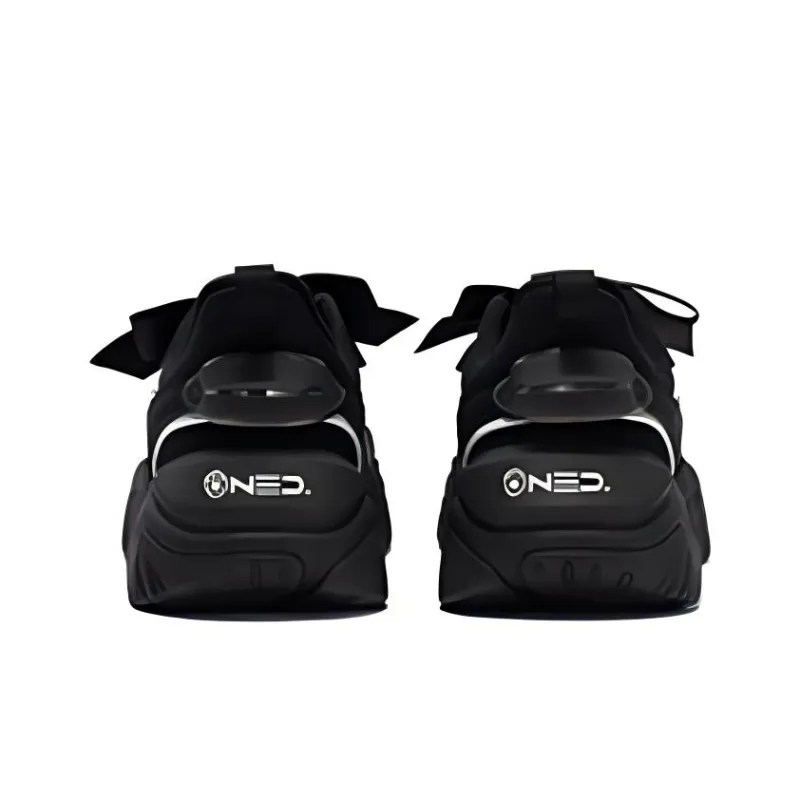 361° Moe Claws Abrasion Resistant Breathable Low Top Casual Shoes Women's Black-2