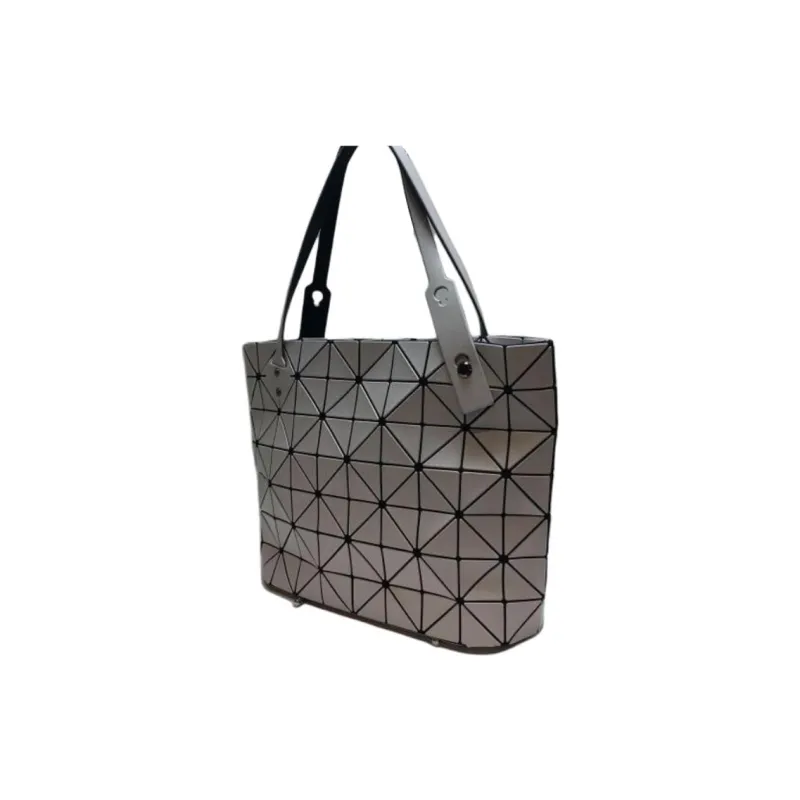 ISSEY MIYAKE PVC Tote Bag, Shopping Bag, Handbag Unisex Charcoal Gray-5