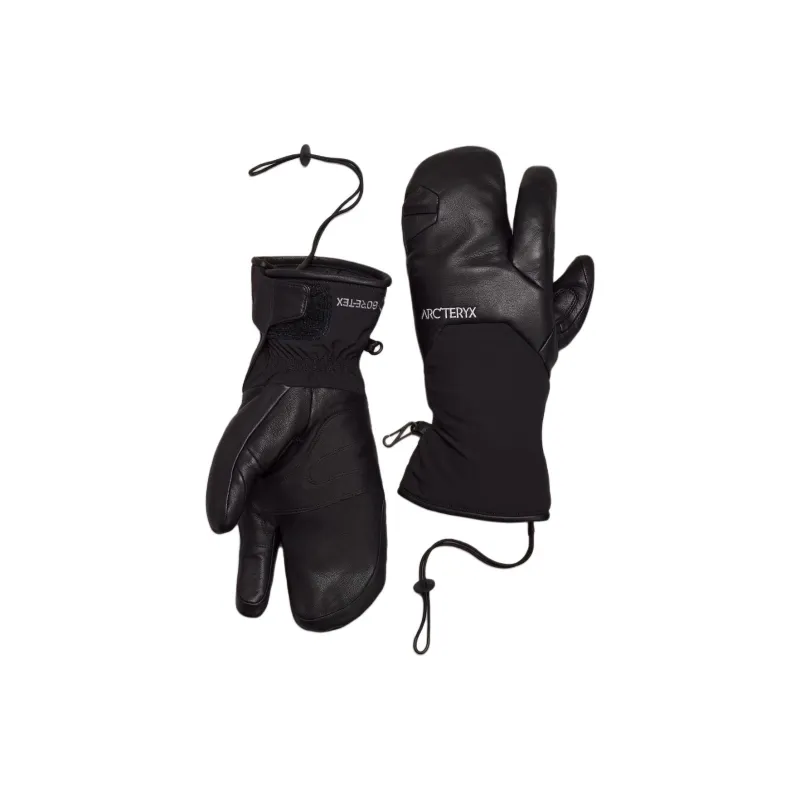 Arcteryx Polyester Sports Gloves Unisex Black-1