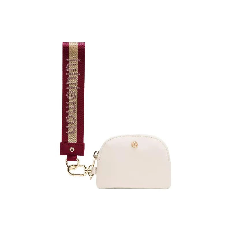 Lululemon Nylon Clutch Women's Red & Beige-2