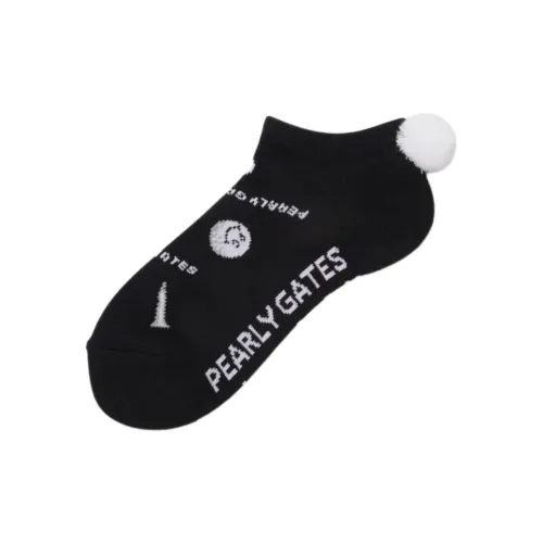 PEARLY GATES 마린 블루 1 팩 여성 양말