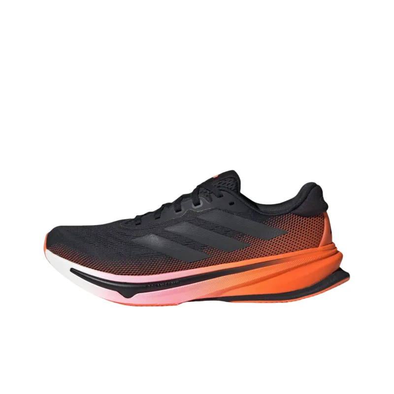 Adidas SUPERNOVA RISE Anti Slip Wear Resistant Low Top Casual Running Shoes Men's Black Orange-0