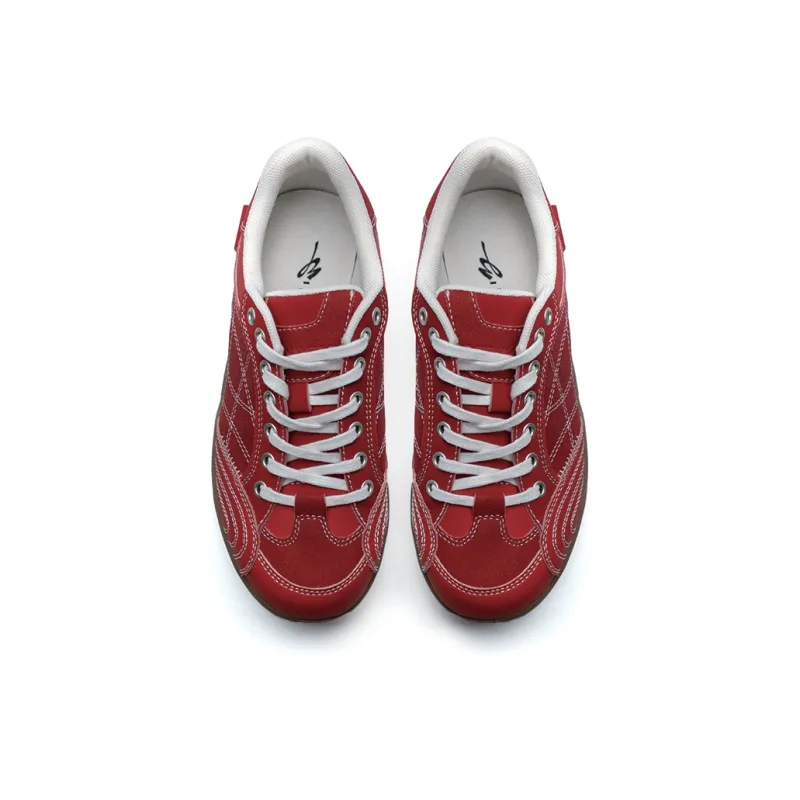 Mule Donkey Non-slip Lightweight Low-Top Casual Shoes Unisex Red-5