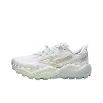 Brooks Anti Slip Wear Resistant Low Top Trail Running Running Shoes Women's White