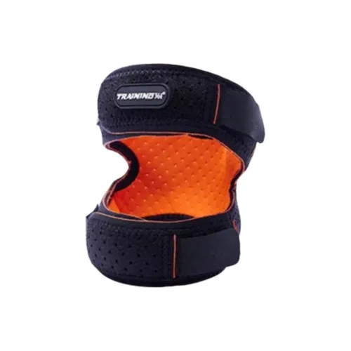 361° Running Sports Patella Bands Black Orange Polyamide Elastane Polyester Silicone Men's