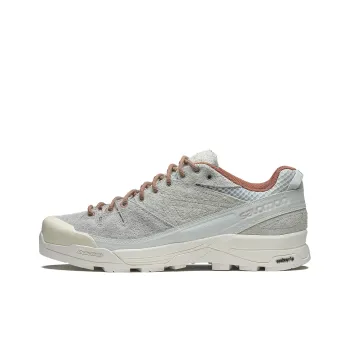SALOMON X ALP Wear Resistant Low Top Running Shoes Unisex Light Gray