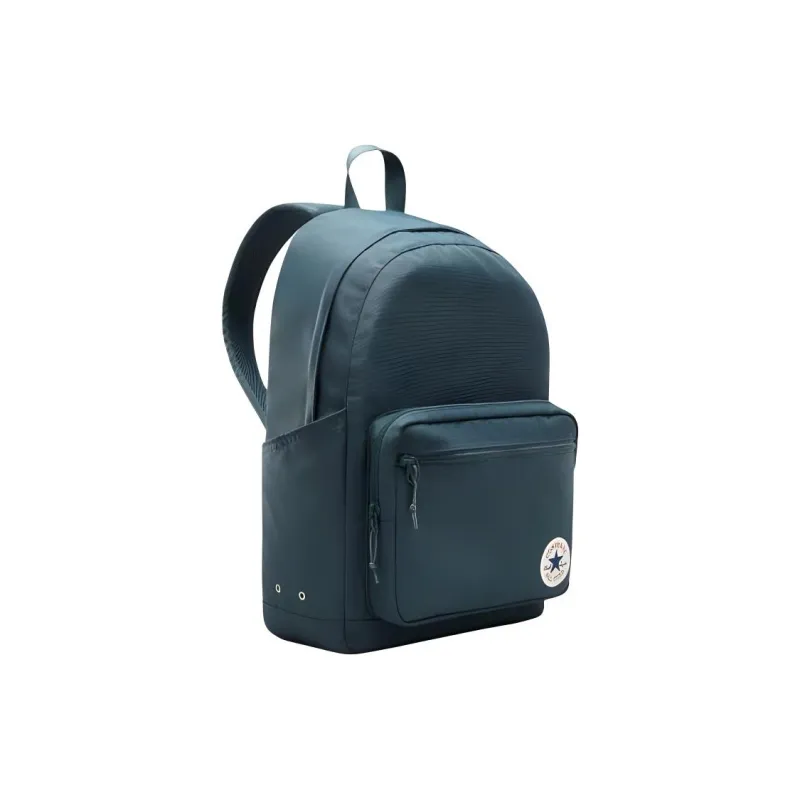 Converse Polyester Backpack Regular Unisex Gray Blue-3