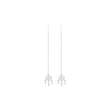 KOOGIS S 999 Fine Silver Drop Earrings Women's