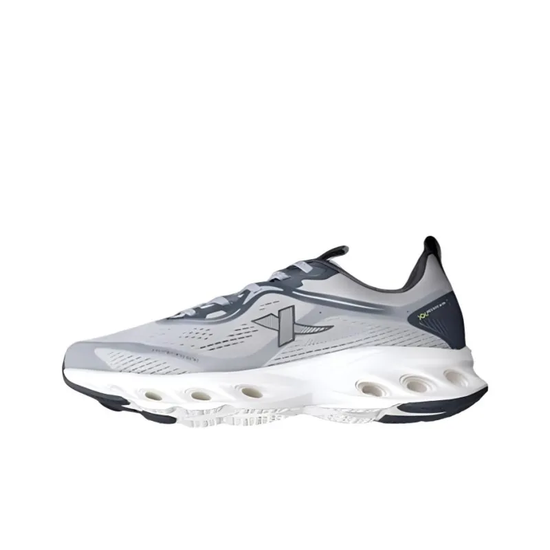 XTEP Running Shoes Men's Gray White-0