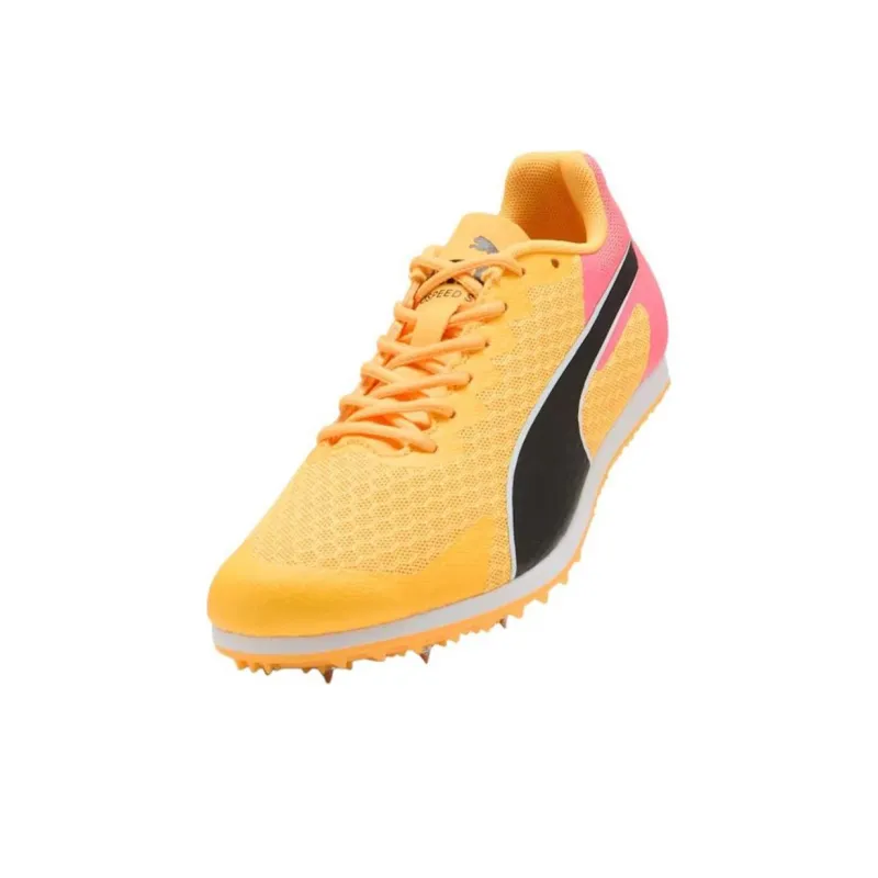 PUMA EvoSPEED Anti Slip Wear Resistant Low Top Kids' Running Shoes Yellow Teenagers-2