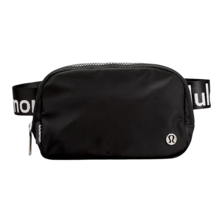 Lululemon Nylon Fanny Pack Regular Unisex Black-0