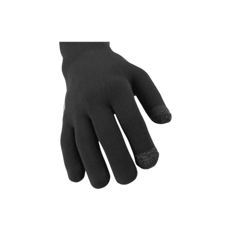 SEALSKINZ Wool Knit Gloves Unisex Black-1