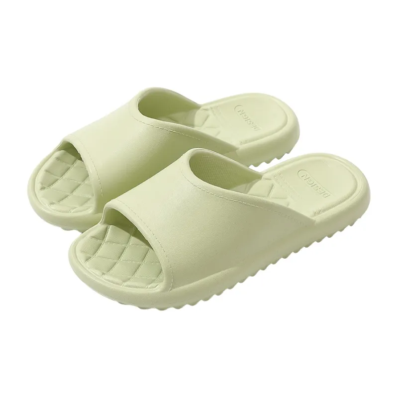 Foot Recreation Diamond Pattern Slip Resistant Comfortable Quiet EVA Minimalist Style All Season Home Slippers-20