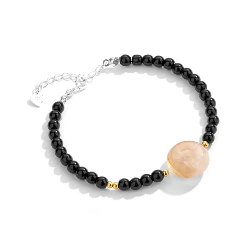 ENFANTIN S925 Silver Beads Bracelets Unisex-4
