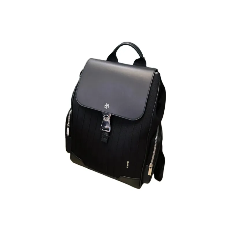 RIMOWA Never Still Canvas Backpack Small Size Men's Black-2