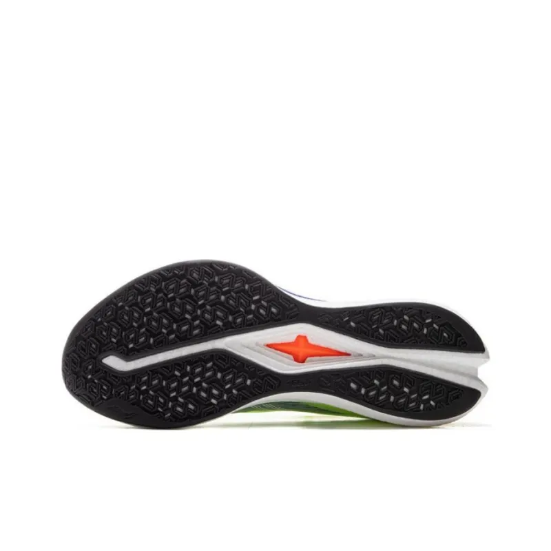 LiNing Red Hare 8PRO Slip Resistant Cushioning Rebound Low Top Casual Running Shoes Men's Neon Yellow Green-4