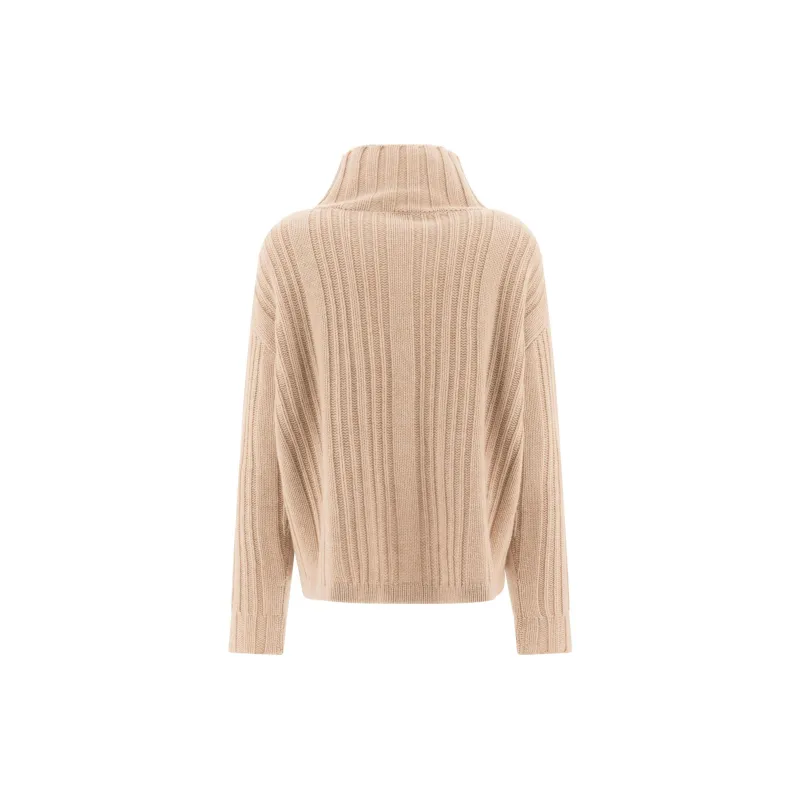 MaxMara Sweater Women's Beige Brown-1